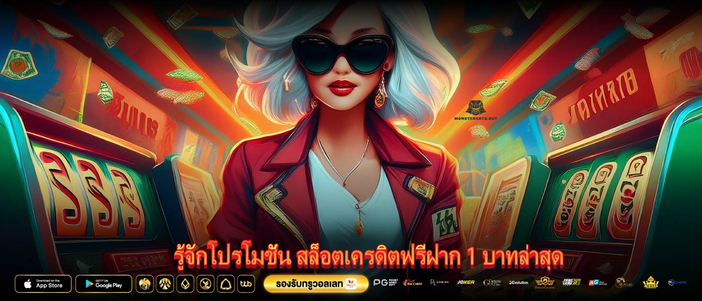 รู้จักโปรโมชั่น สล็อตเครดิตฟรีฝาก 1 บาทล่าสุด
