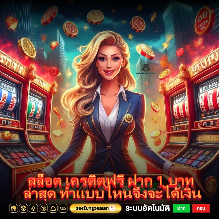 สล็อต เครดิตฟรี ฝาก 1 บาท ล่าสุด ทำแบบไหนจึงจะได้เงิน